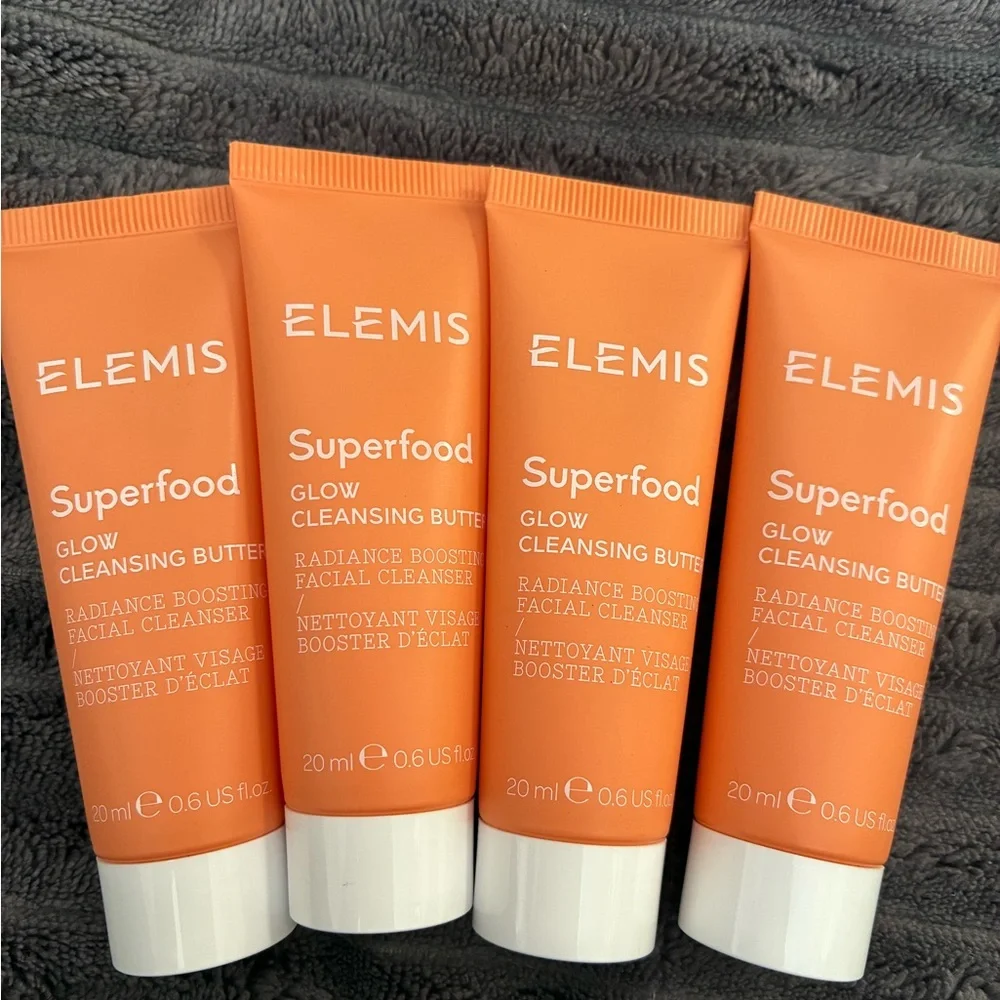 4 x Elemis superfood AHA glow cleansing butter 20ml - Picture 1 of 4